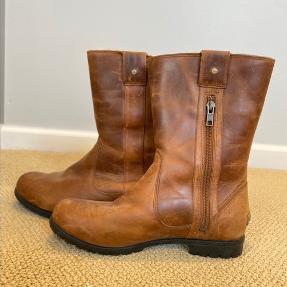 Leather Ugg Boots Size 7